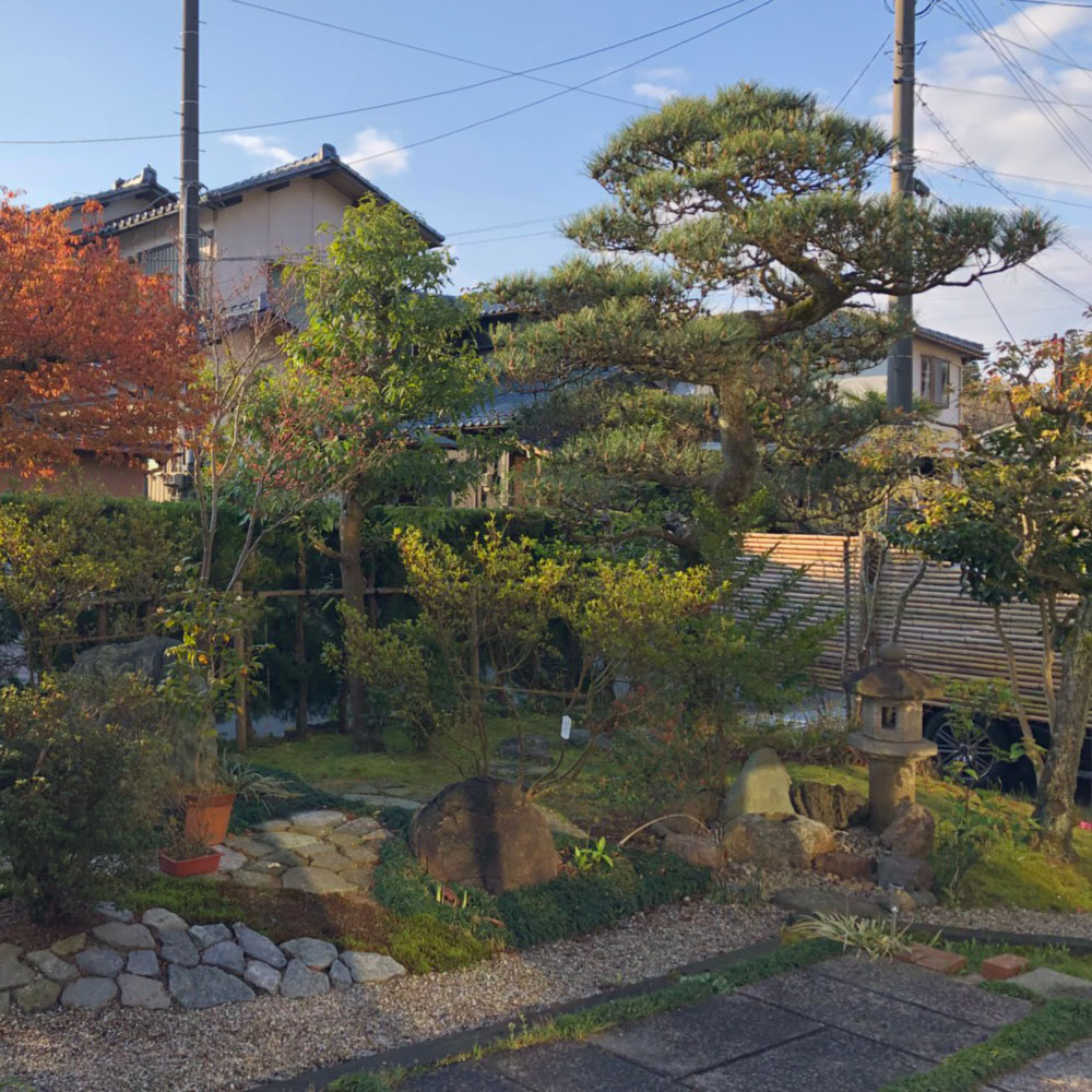 小松市植木屋 植木屋なら庭剛